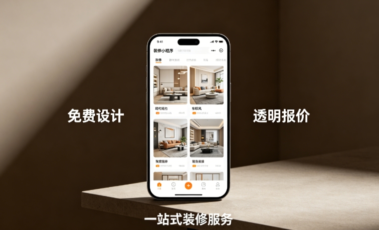 PG贵宾厅装修服务平台小程序开发案例｜家装工装一站式平台定制落地详解