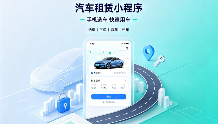 自营汽车租赁小程序定制开发深度案例｜PG贵宾厅租车行业数字化私域转型解决方案